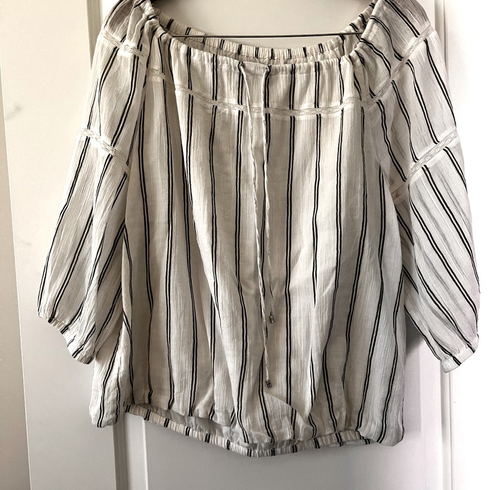 Ralph Lauren lined off the shoulder top